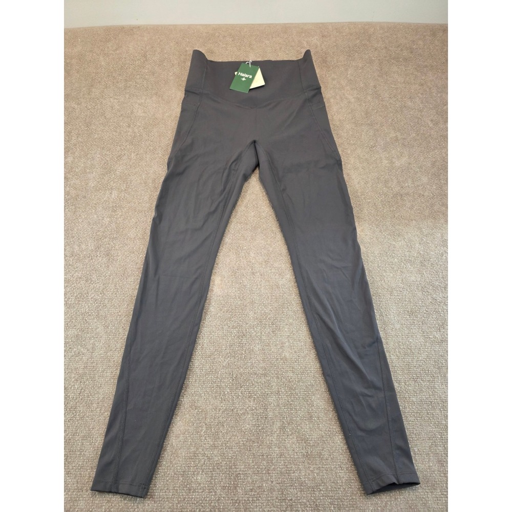 NWT Halara UltraSculpt High Waisted Leggings Gray Pockets Full Length M 02836235